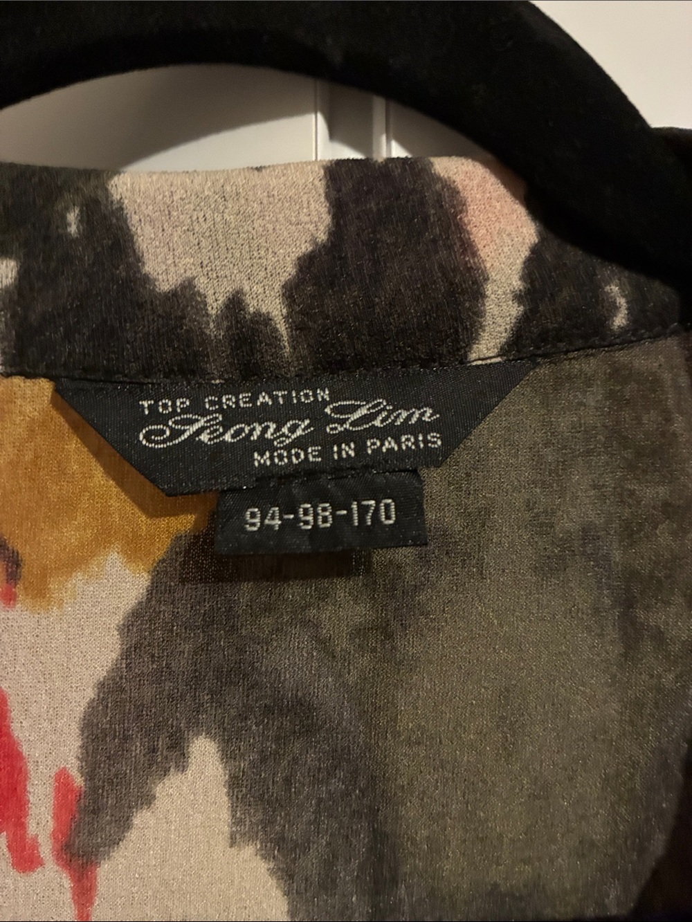 Women’s Multi-Color Printed Button-Front Top - Picture 2 of 4